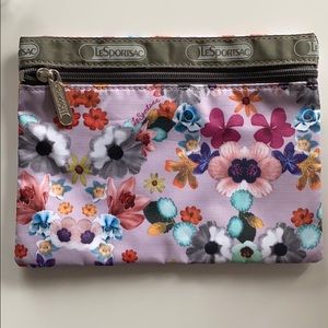 LeSportsac Floral Travel Pouch
